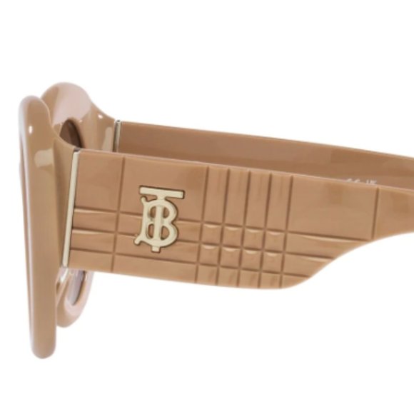 BURBERRY 0BE4370U BEIGE/BROWN GRADIENT SUNGLASSES *BRAND NEW* main image 6